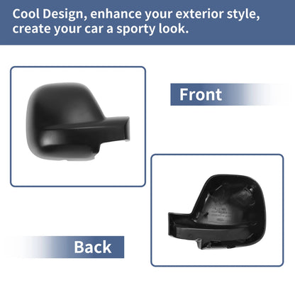 Right Passenger Side Mirror Cover for Citroen Dispatch/Jumpy (2007-2023)