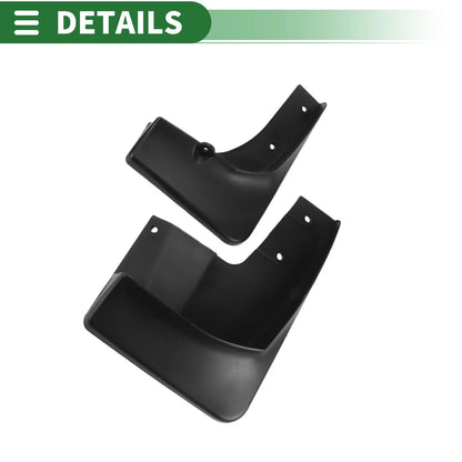 Mud Flaps Splash Guards 1 Set for Mitsubishi Outlander (2003-2006)
