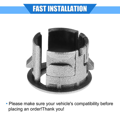 2 x Parking Sensor Retainer Holders for Lexus ES350 (2007) Durable Silver Tone