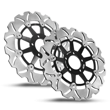 2 x Front Disc Brake Rotors for KAWASAKI ZXR 400 750 Ninja ZX9R ZRX (1990-2003)