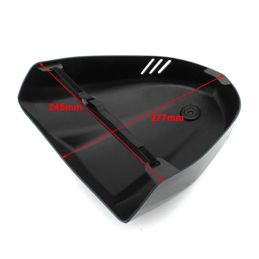 Gloss Black Rear Passenger Pillion Seat Cowl Cover for BMW Motorcycle
