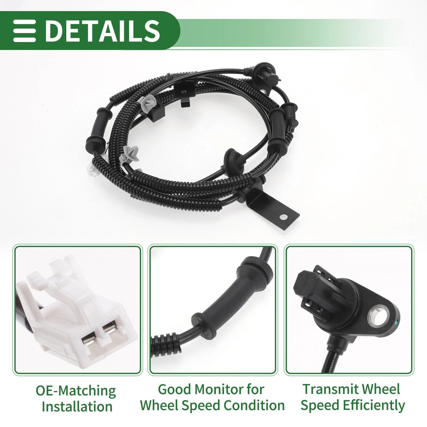 ABS Wheel Speed Sensor for Kia Sorento (2007-2009) Rear Left