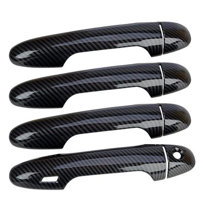 ABS Carbon Fiber Door Handle Covers for Toyota Tacoma (2016-2023)