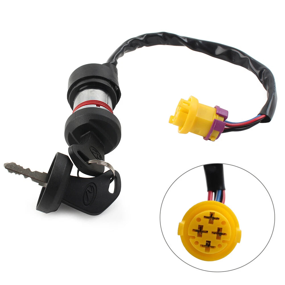 Ignition Key Switch for Linhai Bighorn 260 300 400 ATV Waterproof (2005-2023)