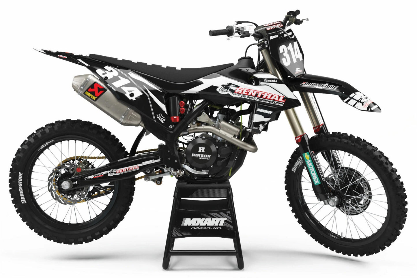 Custom Sticker Kit - Safari Style for KTM SX SXF (2019-2020)