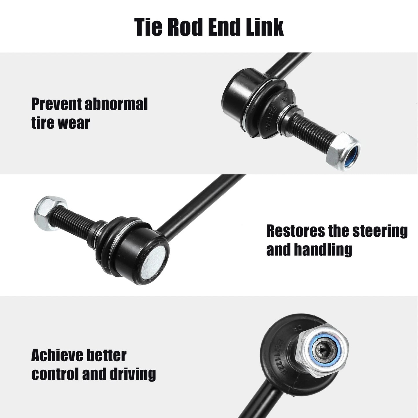 4 Pcs Front & Rear Sway Bar Links for Jeep Grand Cherokee