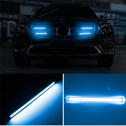 12V Waterproof LED Strip Light Bar for Camping Caravan Boat Car - Ice Blue