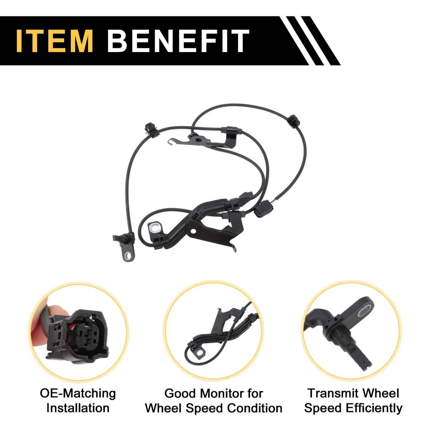 ABS Wheel Speed Sensor for Toyota CHR Front Left (2018-2019)