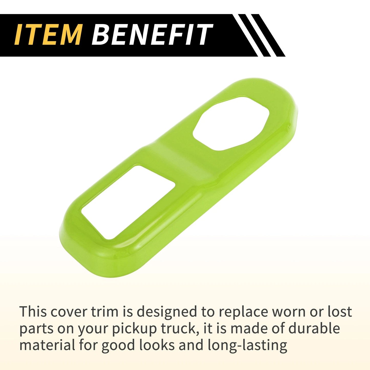 Rear Trunk Lock Panel Cover Trim for Jeep Wrangler JL JLU (2018-2024)
