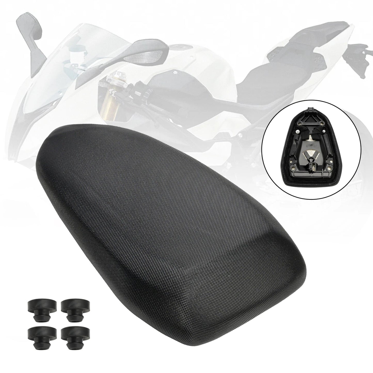 Pillion Seat Black for BMW S1000RR (2009-2023)