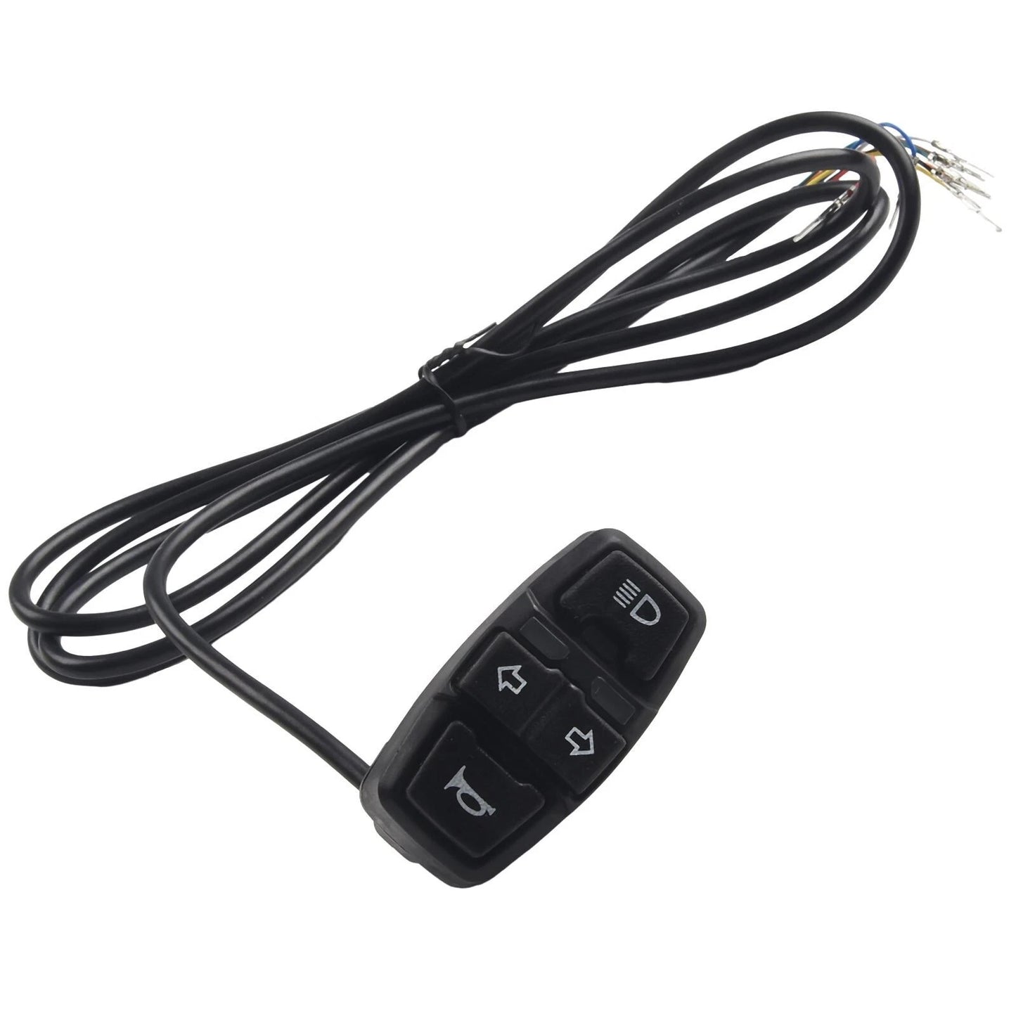 Switch Handle Turn Signal Light On/Off Button Waterproof for Motorcycle
