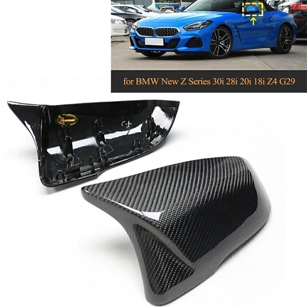 Carbon Fiber Mirror Covers for BMW F52 F39 F45 F46 F48 F49 Z4 (2018-2023)