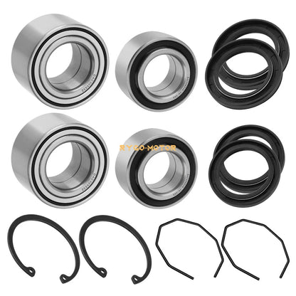 2 x Hub Bearings Seals for Arctic Cat 650 V-2 (2004–2004)