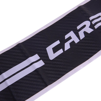 Carbon Fiber Trunk Guard Plate Sticker Moulding Trim for Car