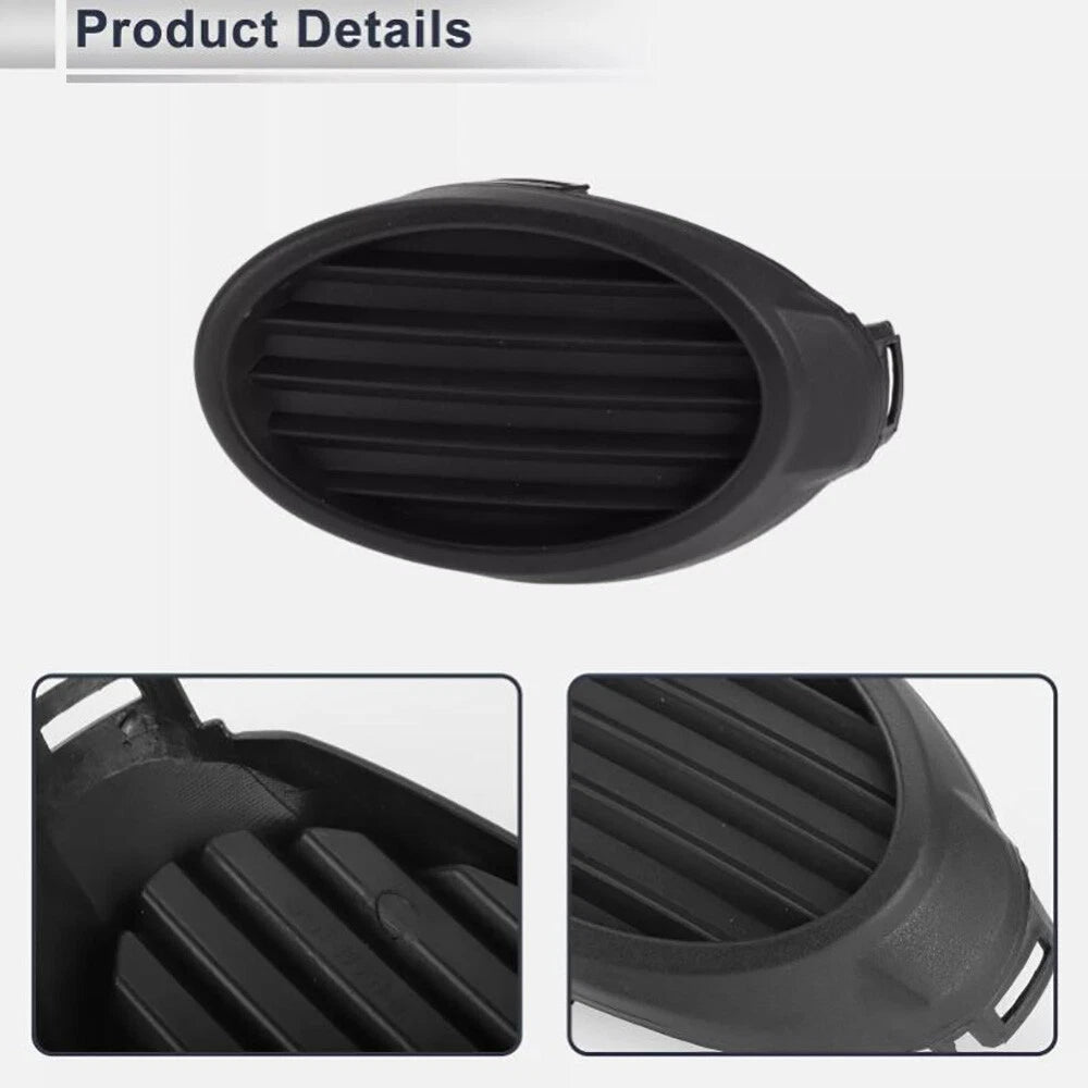 Front Left Fog Light Grill Black for Ford Focus (2012-2014)
