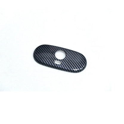 Carbon Fiber Style Side Mirror Adjust Panel Cover Trim for Mini R50 R52 R53