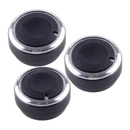 3 x A/C Air Conditioning Switch Knobs for Toyota Tacoma Vios (2002-2014)