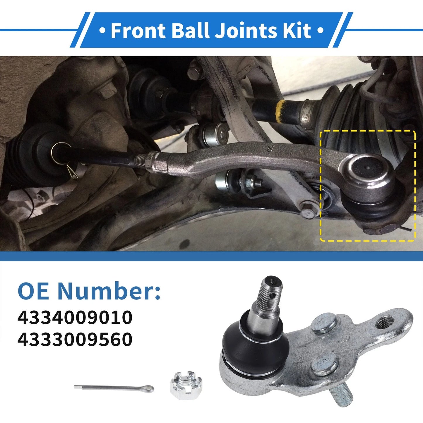 Front Lower Ball Joints  for Toyota Camry (2001-2006)