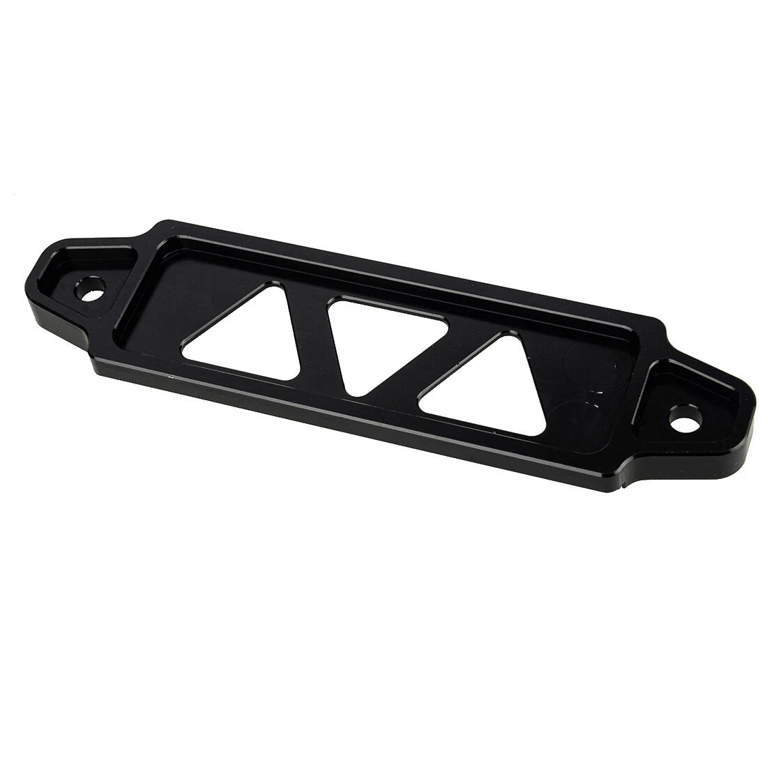 Black Aluminum Car Battery Tie Down Mount Bracket for Hot Sn