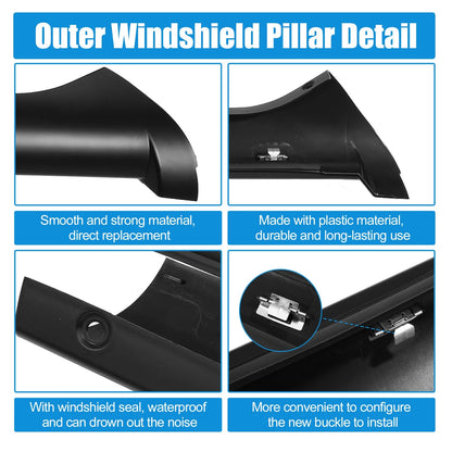 Windshield A Pillar Trim for Land Rover Discovery (1999-2004)