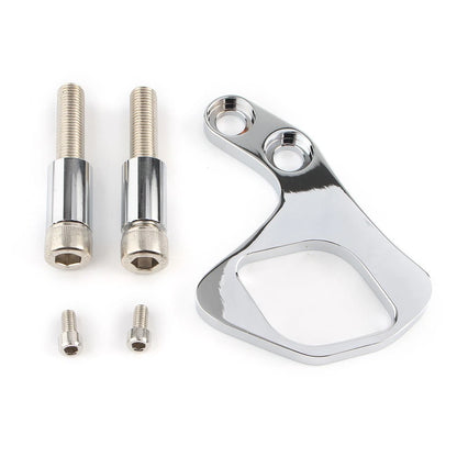Ignition Relocation Kit Bracket Aluminum Chrome for T100 Scrambler