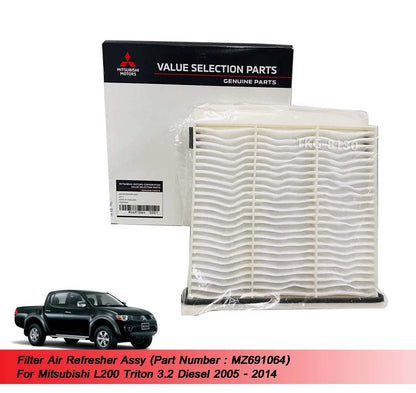 Filter Air Refresher for Mitsubishi L200 Triton 3.2 Diesel (2005-2014)