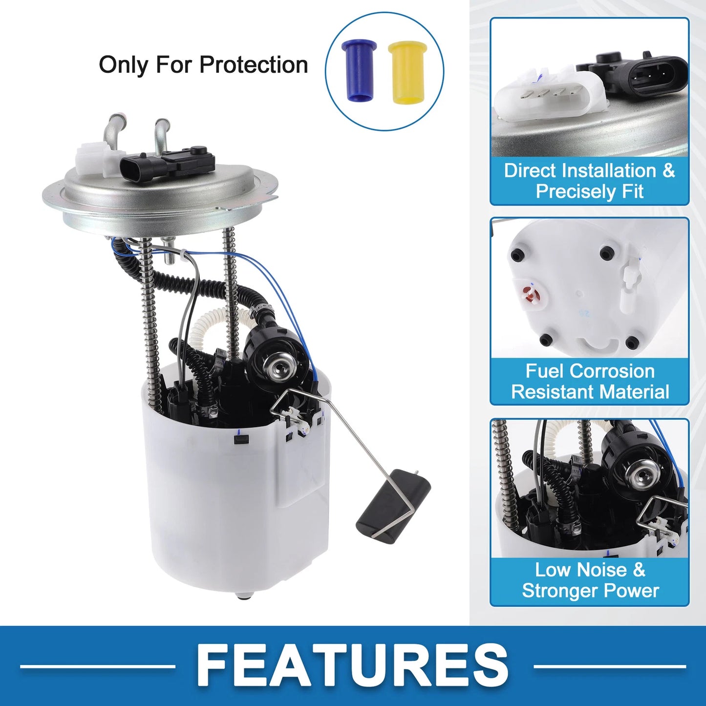 Electric Fuel Pump Assembly No.E3705M for Chevrolet Tahoe GMC Yukon (2005-2007)