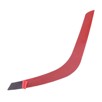 Red Carbon Fiber Headlight Eyebrow Trim for Toyota Tundra (2014-2018)