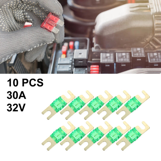AFS Mini ANL Fuse 10x 30A for Car Truck Motorcycle Boat Audio