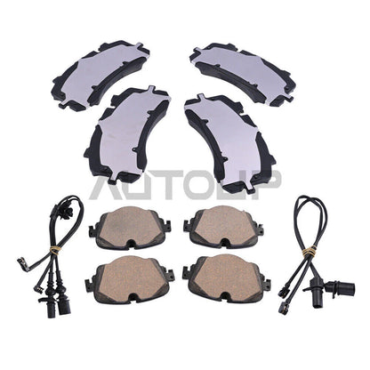 front rear brake pads low dust premium US for Bentley Bentayga (2017–2023)
