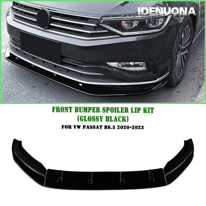 Front Lower Spoiler Lip Splitter for VW Passat B8.5 (2020-2023)