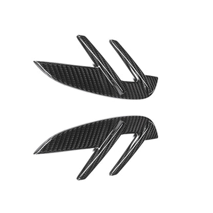 2 x Real Carbon Fiber Side Fender Air Vent Covers for BMW G80 M3 (2021-2025)
