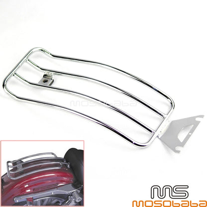 Chrome Rear Luggage Rack for Harley Touring Electra Glide Road King (2009-2023)