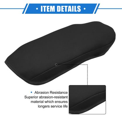 1 x Armrest Protector Cover Pad for Chevy Malibu Black (2016 - 2023)