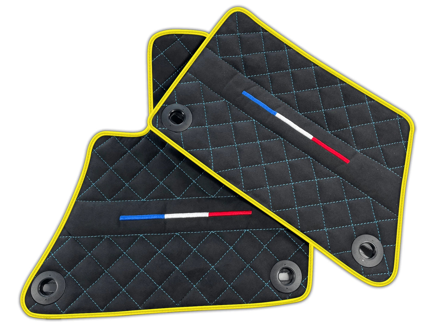 Alcantara Floor Mats for Bugatti Veyron | Various Trim Colors