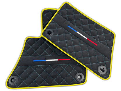 Alcantara Floor Mats for Bugatti Veyron | Various Trim Colors