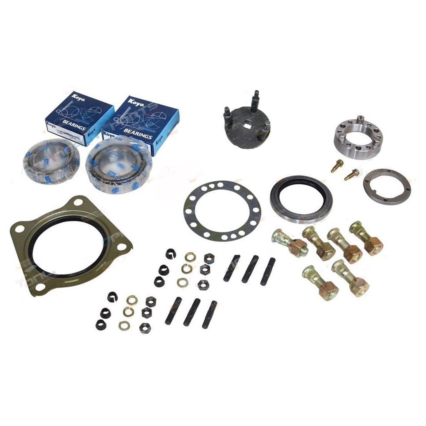 Rear Axle Hub Rebuild for Toyota BJ60 FJ60 FJ62 HJ60 HJ61 (1980–1990)