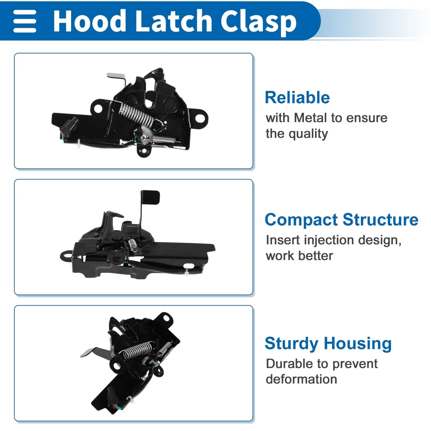 Bonnet Latch Assembly for Toyota Camry (2018-2022) - 1 x Quality Replacement