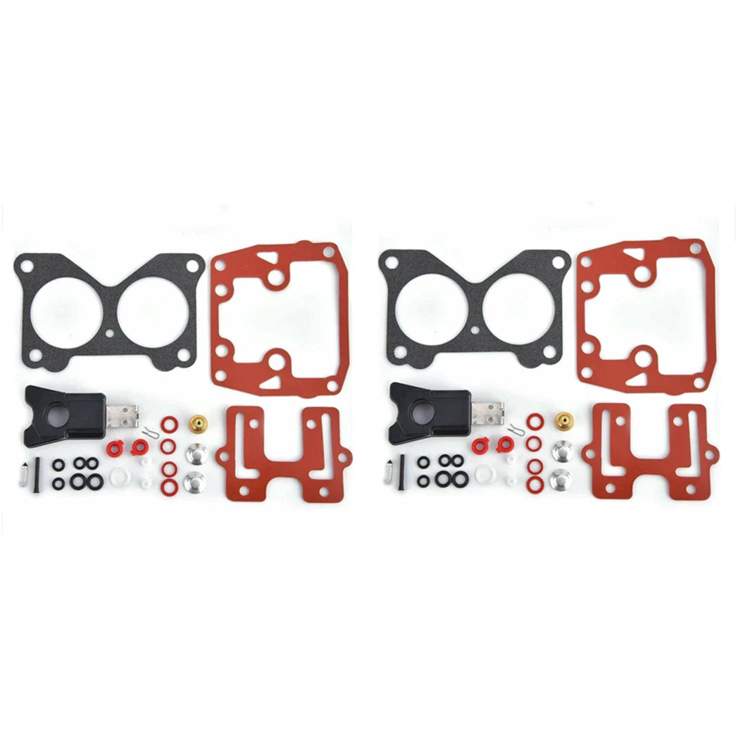 Carburetor Repair Kit for Johnson/Evinrude 85-235 HP Crossflow 2 Pcs
