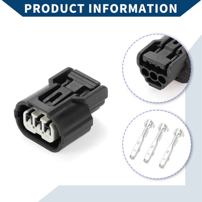 3Pin High Voltage Lamp Connector Plug for Honda Civic (2001-2005)