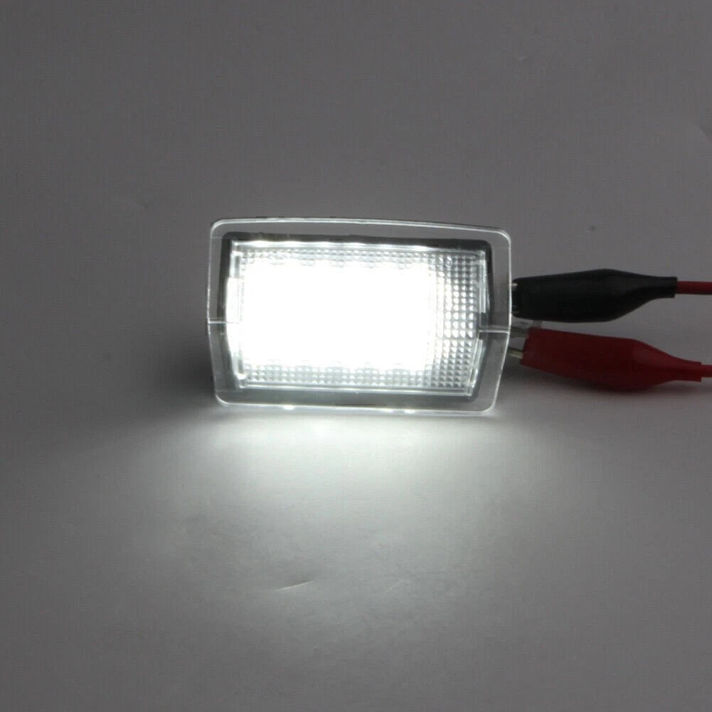 2 x White Courtesy Side Door Lights for Mercedes Benz B C E ML Class