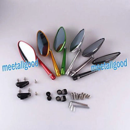 Leaf Style Motorcycle Rear View Mirrors for KAWASAKI ER-6F & Z1000SX (11-15)