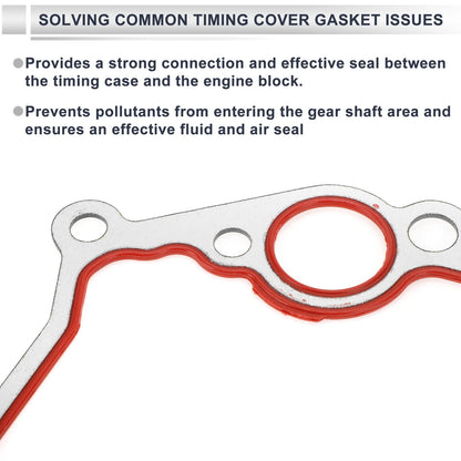 Timing Cover Gasket Set for Dodge 3.7L 4.7L Engine (2002-2010)