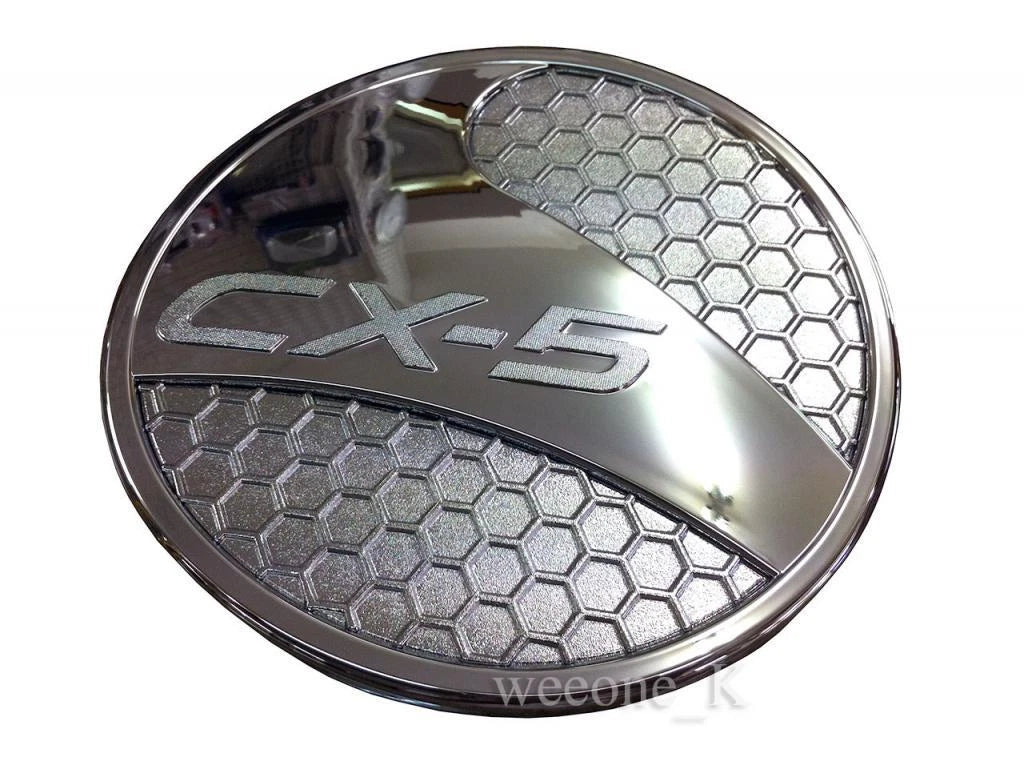 Chrome Fuel Cap Door Cover for Mazda CX-5 (2013-2015)