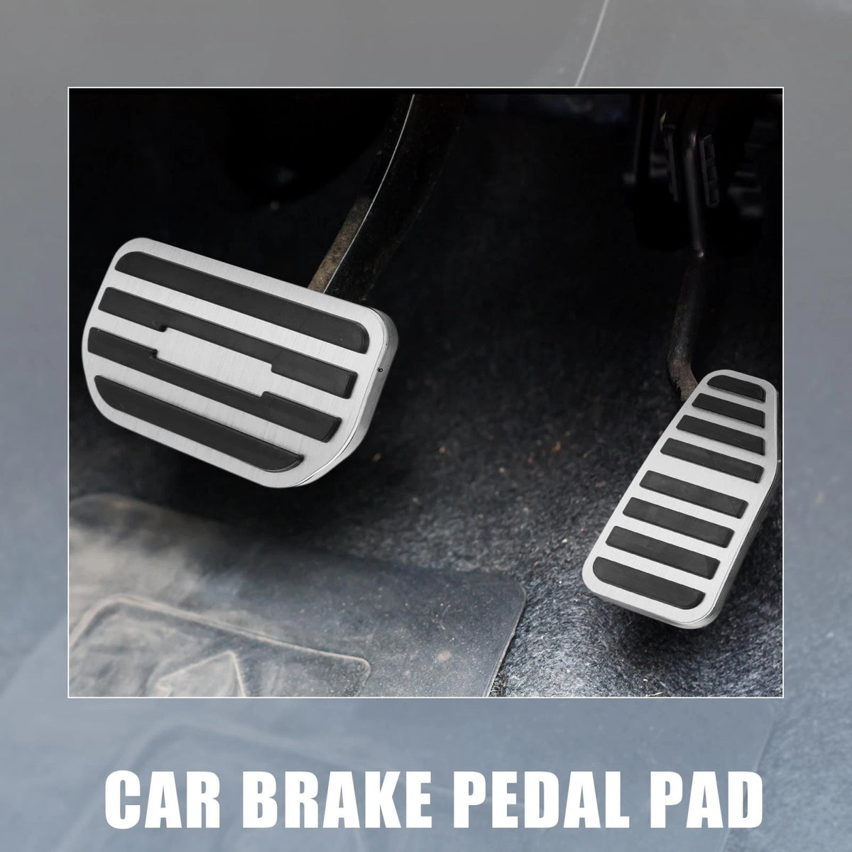 Foot Pads Accelerator Gas Brake Pedal Covers for Suzuki Solio (2001-2015)