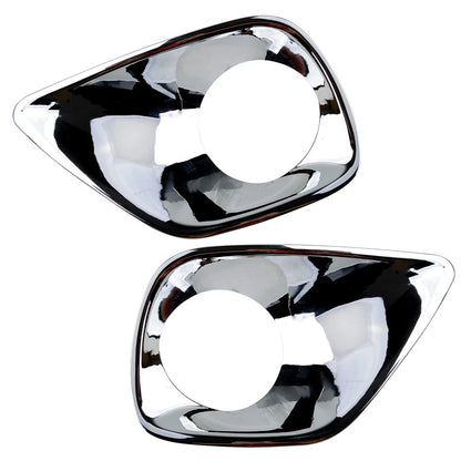 Chrome Front Fog Light Cover Trim for Toyota RAV4 (2013-2015)