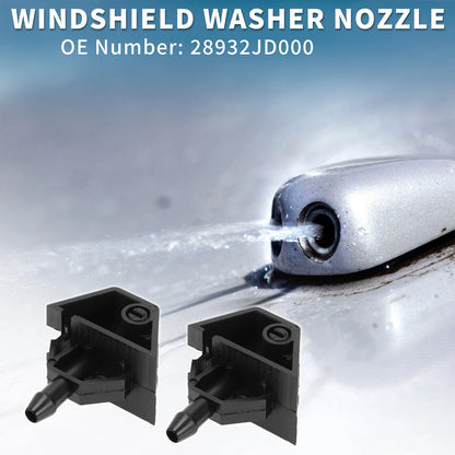 Front Windshield Washer Nozzles  for Nissan Qashqai J10 (2007-2013)