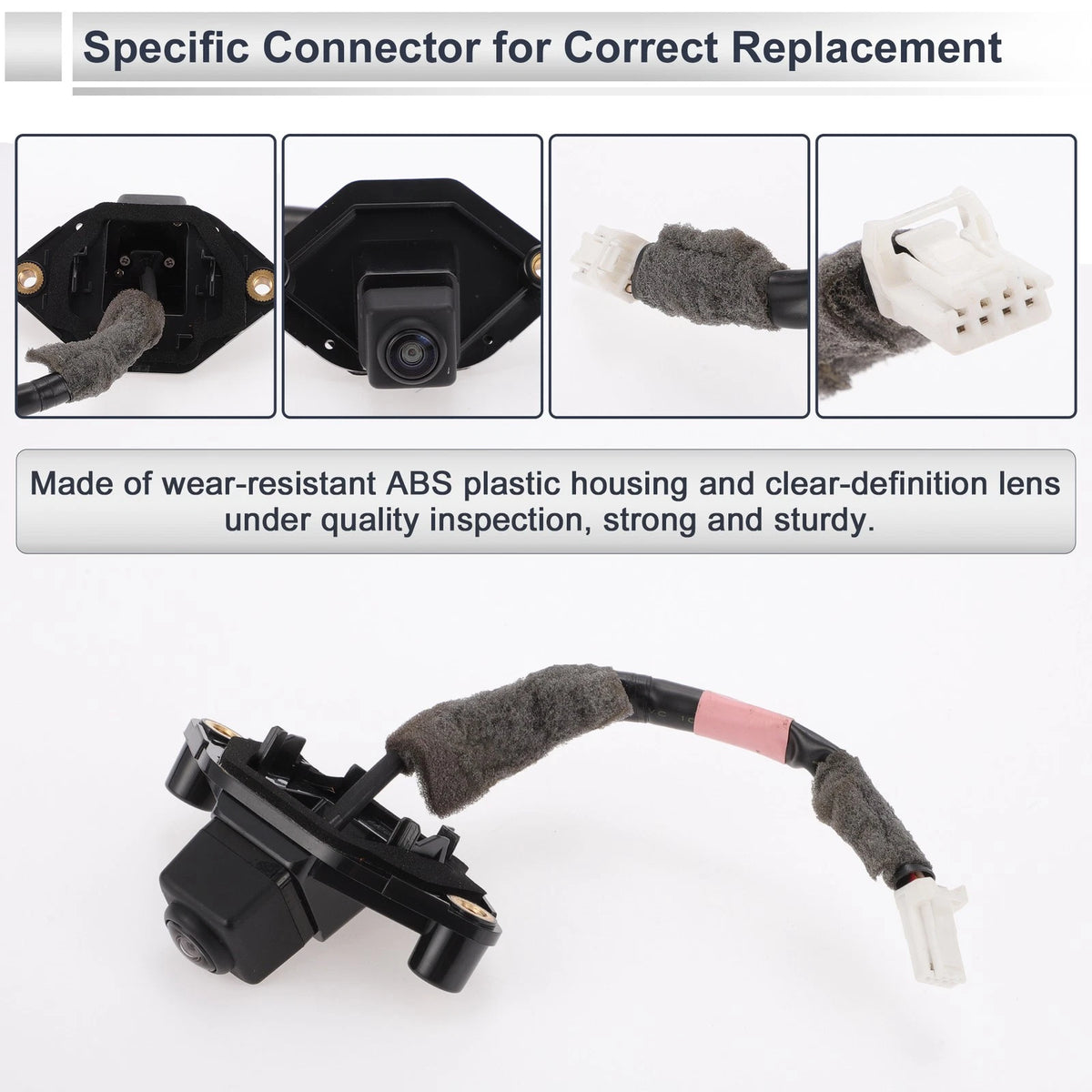 Rear View Camera for Nissan Qashqai (120-180 Degree)