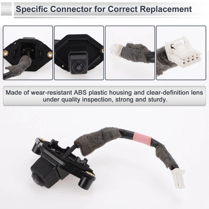Rear View Camera for Nissan Qashqai (120-180 Degree)