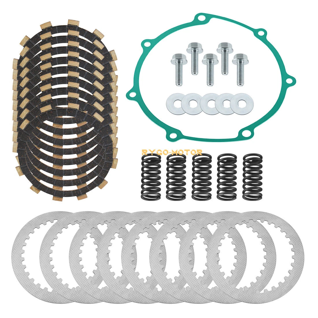 Clutch Steel Plates & Gasket for Yamaha YZ250F/WR250F (2001–2013)